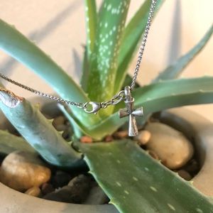 James Avery “St Teresa Cross” Necklace